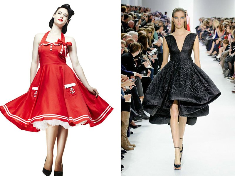 Мода 50-х — послевоенная мода